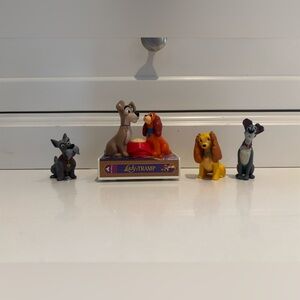 Disney Lady and the Tramp Figurine Set